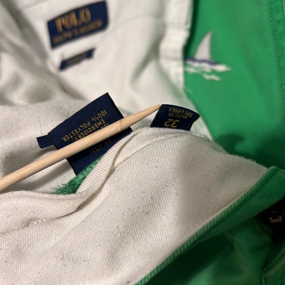 Polo by Ralph, Lauren, chino shorts, embroidered surfboard and shark - Picture 5 of 7